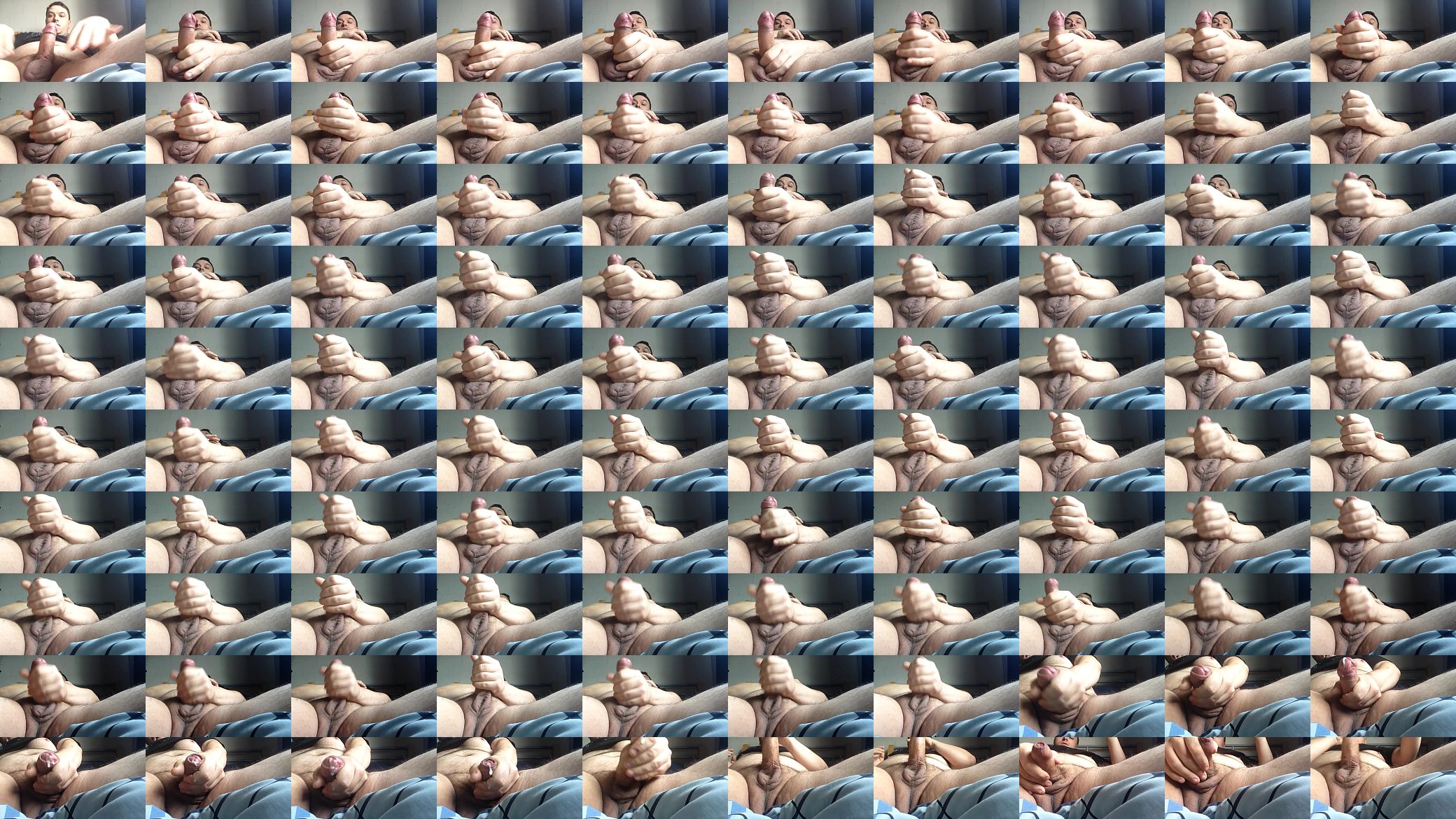 morning masturbation with hot cumshot 预览图