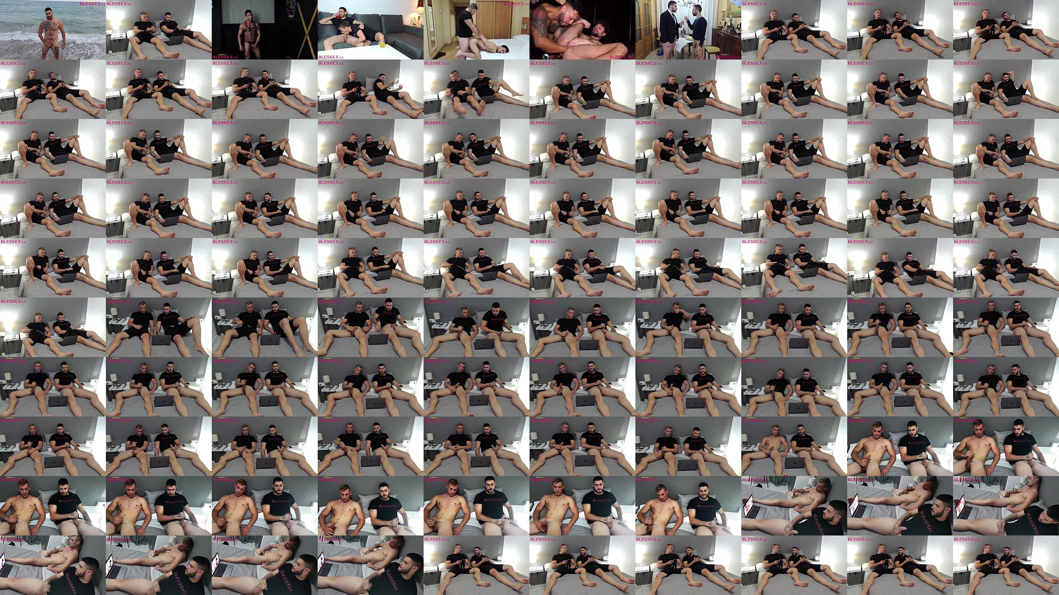 Straight friends watching porn together 预览图