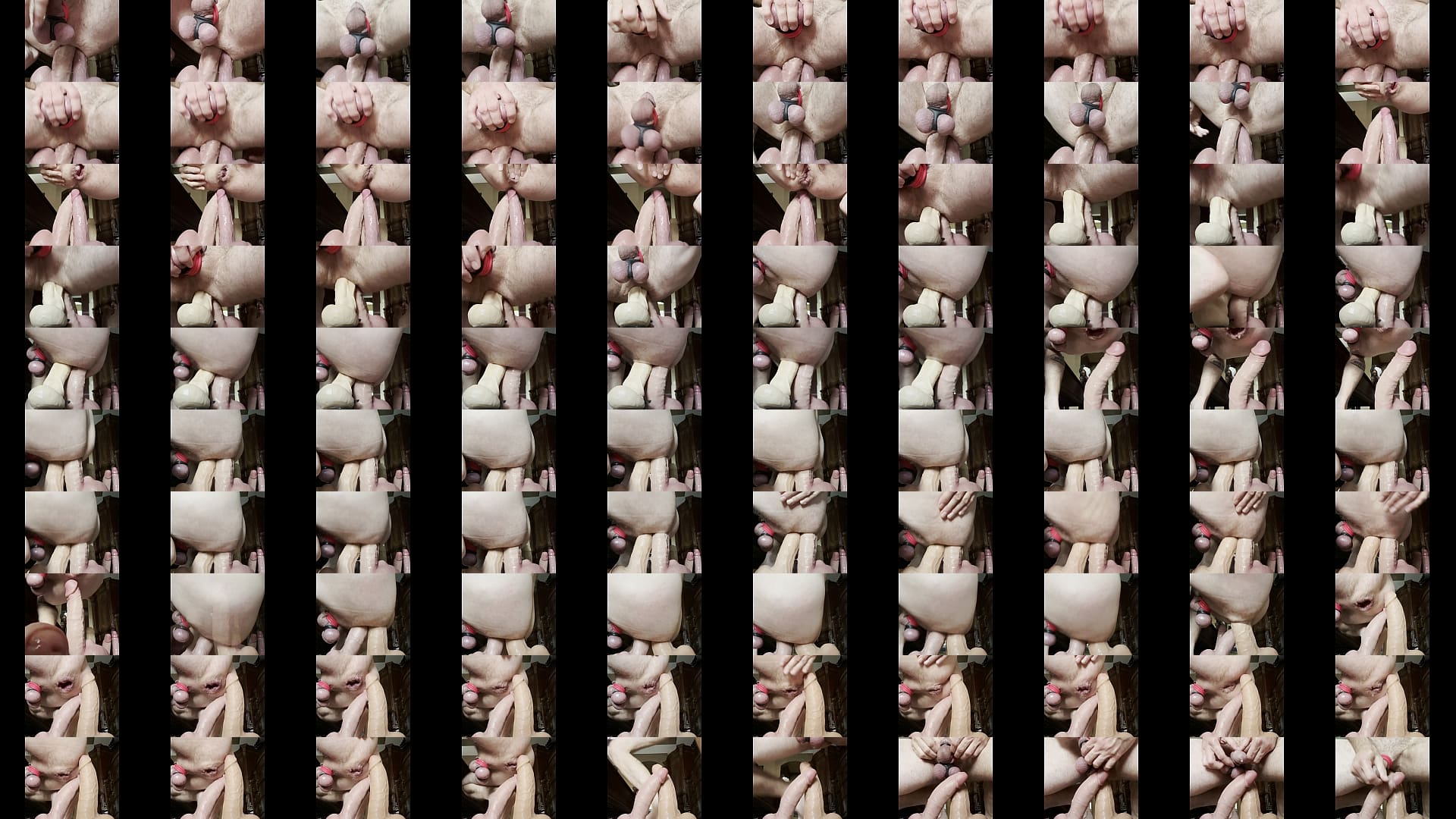 Double anal gaping hole compilation 预览图