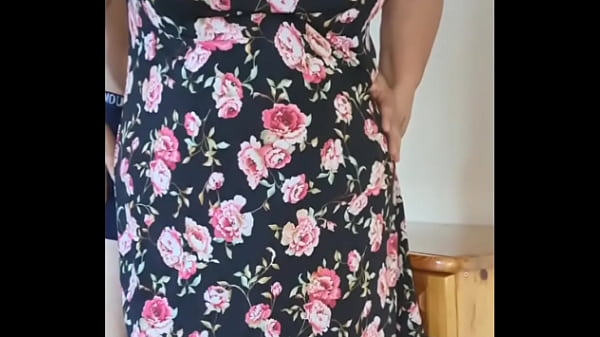 Taking down the big Granny panty and her naked ...