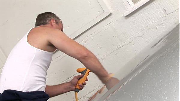 Sharon Pink and Cindy Behr Take Dick While Hosing Off