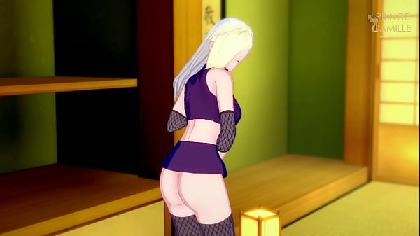 Anime blonde girl Touch Herself Just for You