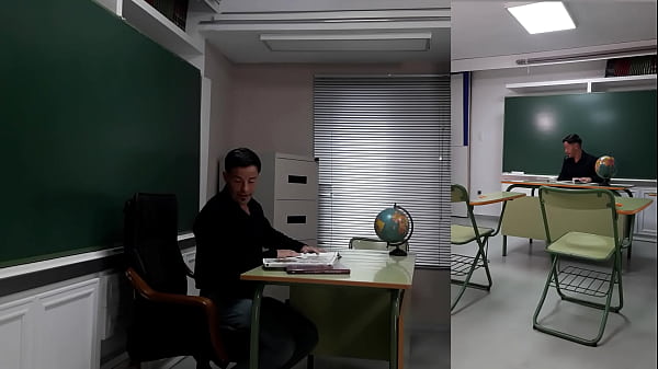 Depraved horny dirty teacher fucking rough the tight pussy of young student