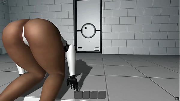 Haydee [PornPlay Hentai game] Ep.1 Android sexy booty don't want to fall