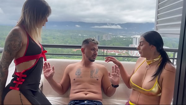 DIRTY TRIO WITH TWO COLOMBIAN WOMEN WITH PERFECT TITS - MELANI RINCON