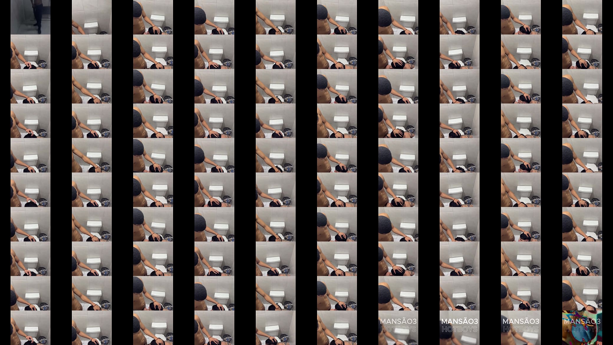 Mamando mlk do pauz&atilde;o escondido no banheiro da balada! 预览图