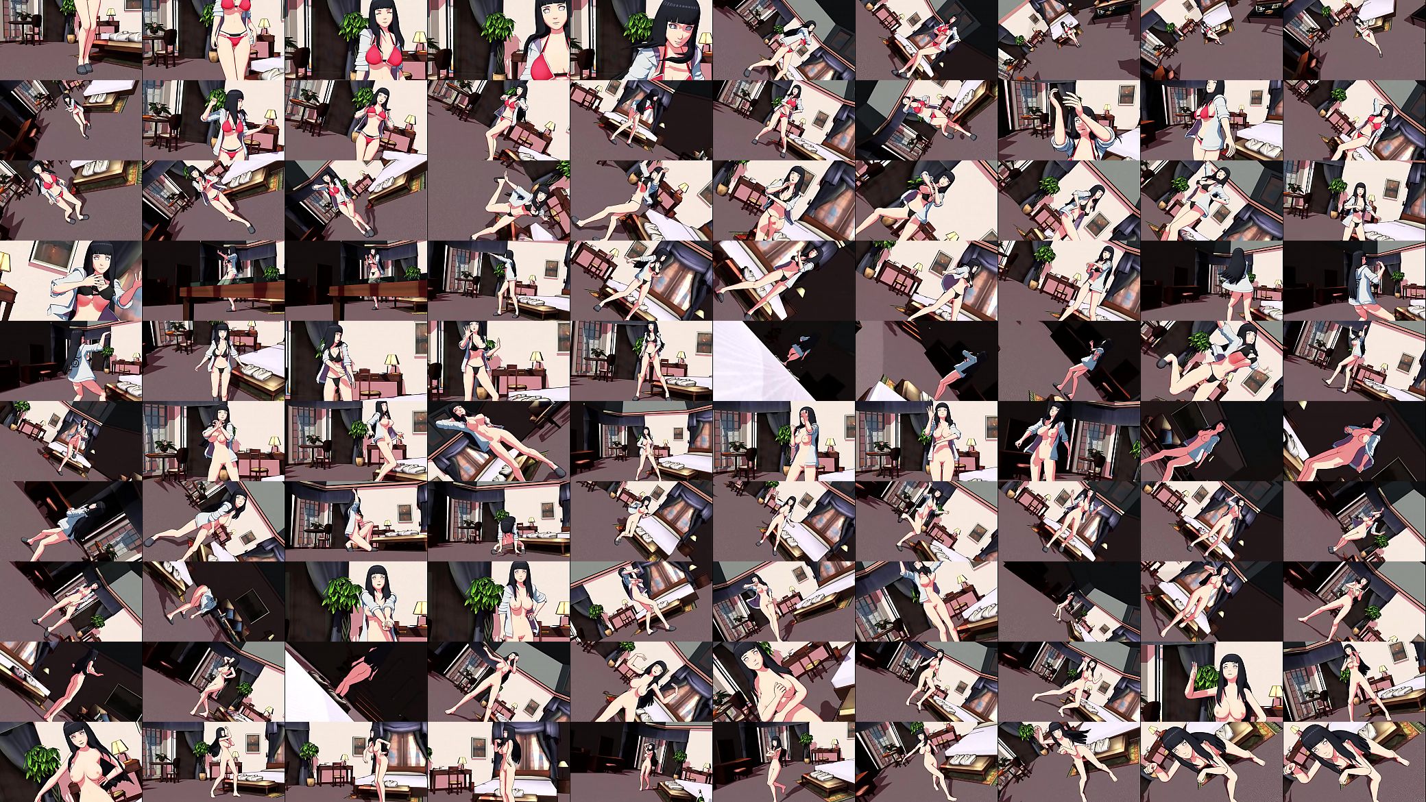 Hinata dancing MMD 3D SDM naruto 预览图