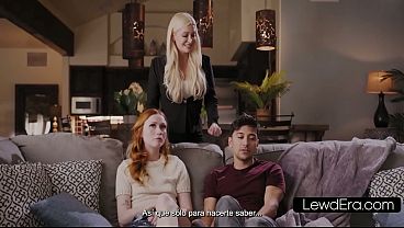 Step Siblings Fuck To Piss Of Bad Step Mother - Serene Siren, Scarlet Skies, Max Fills
