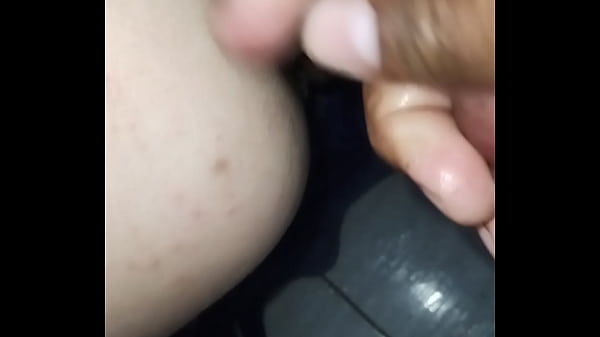 Huge cumshot inside the ass, naughty girl put all the cum out