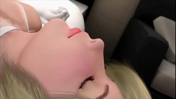 3D SFM Japanese blowjob with cum in mouth