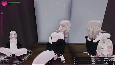She loves to get naked in public places and this is what it led to. 3D