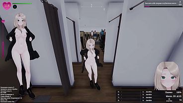 She loves to get naked in public places and this is what it led to. 3D