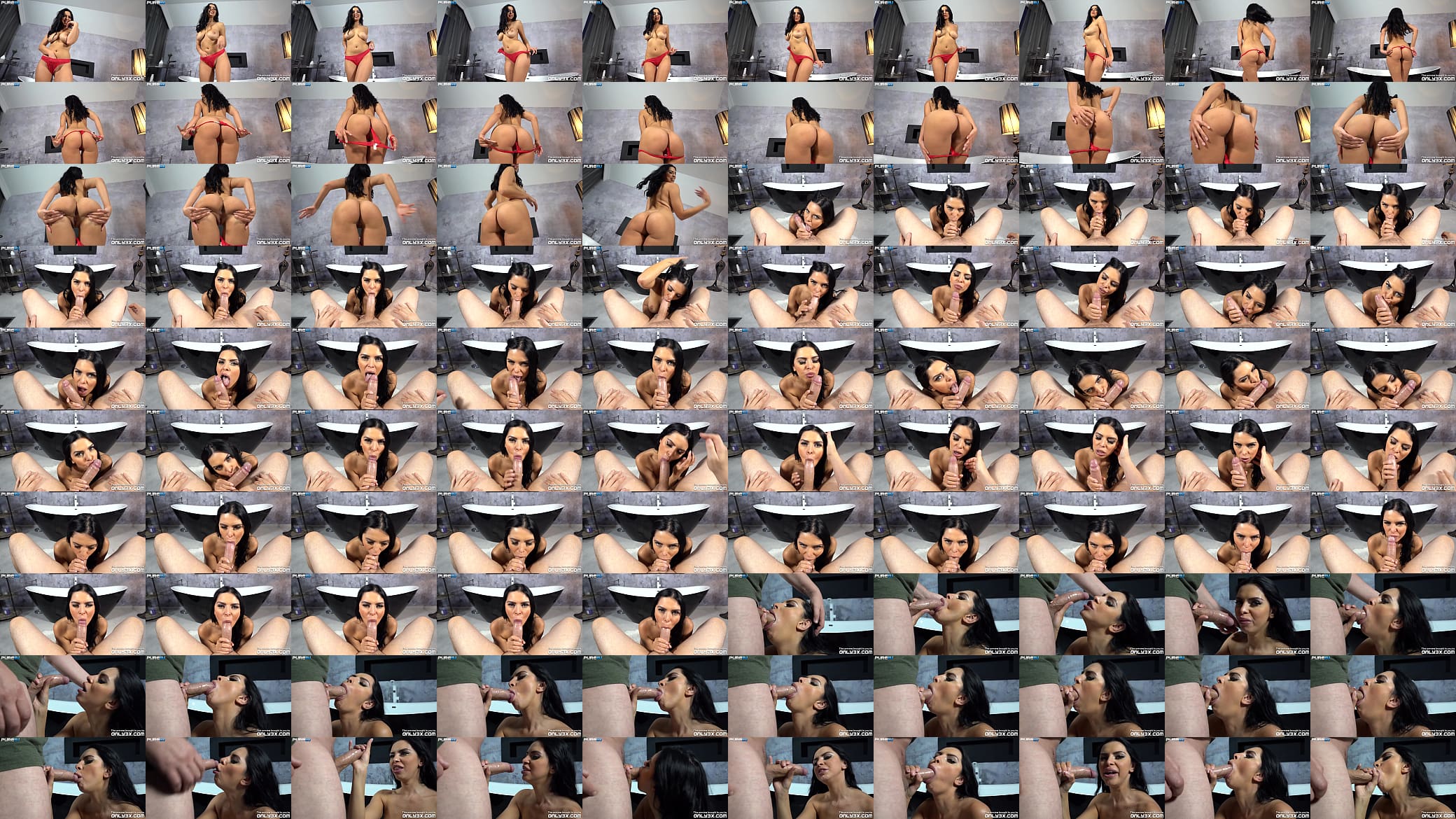 Pure BJ - Slutty Kira Queen suck and devour a big cock in POV (1080p) 预览图