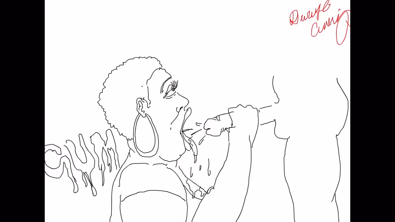 Ebony compilation of dick suckin cum catching hoes