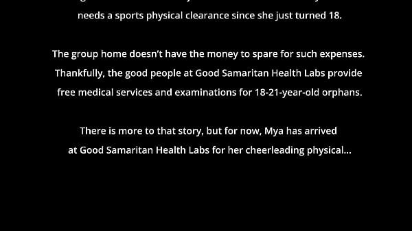 Dr Tampa - Bratty Orphan's Cheerleading Physical - Mya