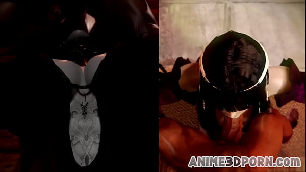 Sorceress face fucked by demon till throatpie