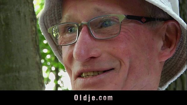 Petite teenie ass spanked fucks grandpa after deepthroat cum swallowing