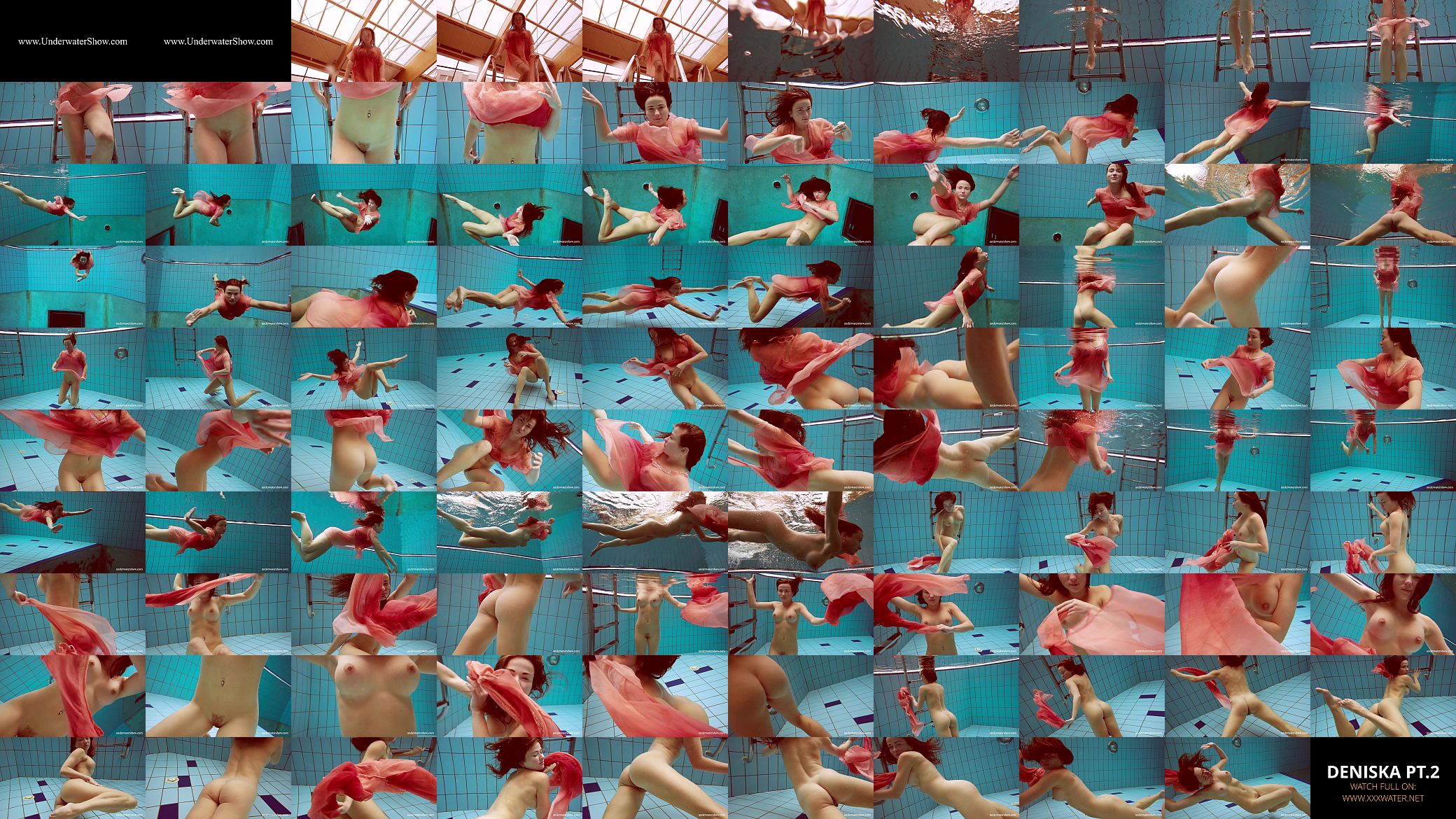 Hot Deniska underwater naked teen 预览图
