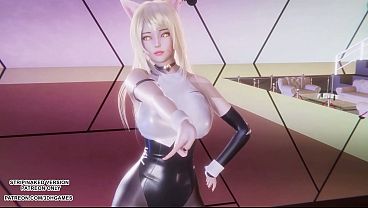 Download Video - &lbrack;MMD&rsqb; CHUNG HA - STRESS - Ahri Sexy Kpop Dance League of Legends Hentai Uncensored 4K 60FPS