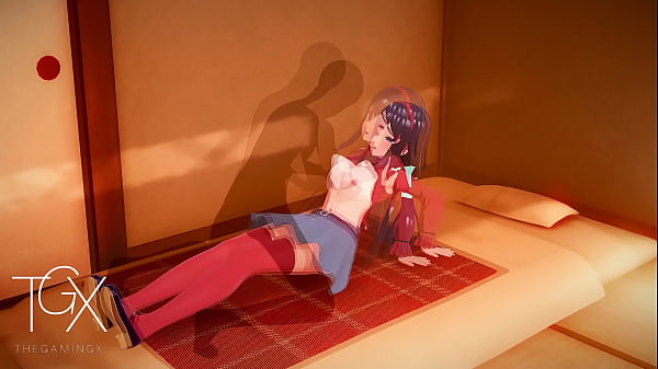 Anime Hentai Game Gaming Mita sex in various positions and Blowjob