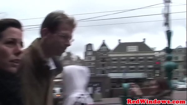 Black dutch prostitute rides and jerks cock