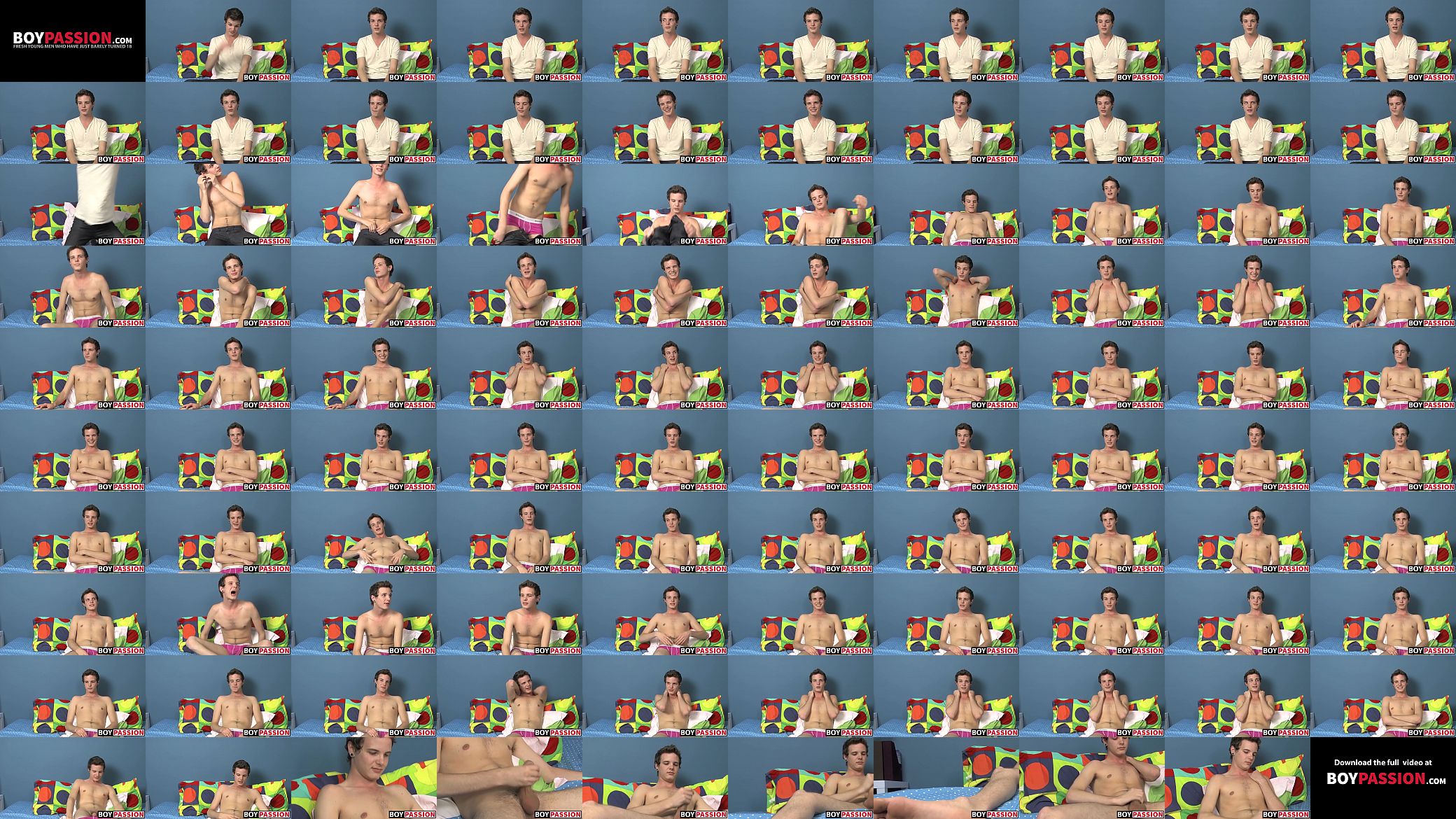 Interviewed twink Timo Garrett wanking off before cumshot 预览图