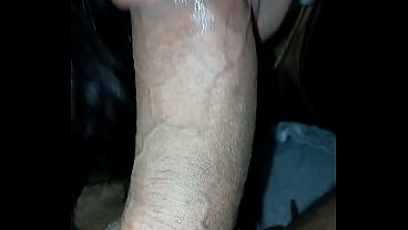 MY MAID IS A WHORE!! The slut sucks my cock and glans until she gets all my cum out and swallows it!!