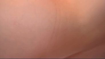 I take advantage of the fact that my roommate is asleep to go into her room and woke her up by sticking my huge cock in her pussy - Mireia Perez