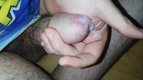 Phimosis. orgasm cumshoting