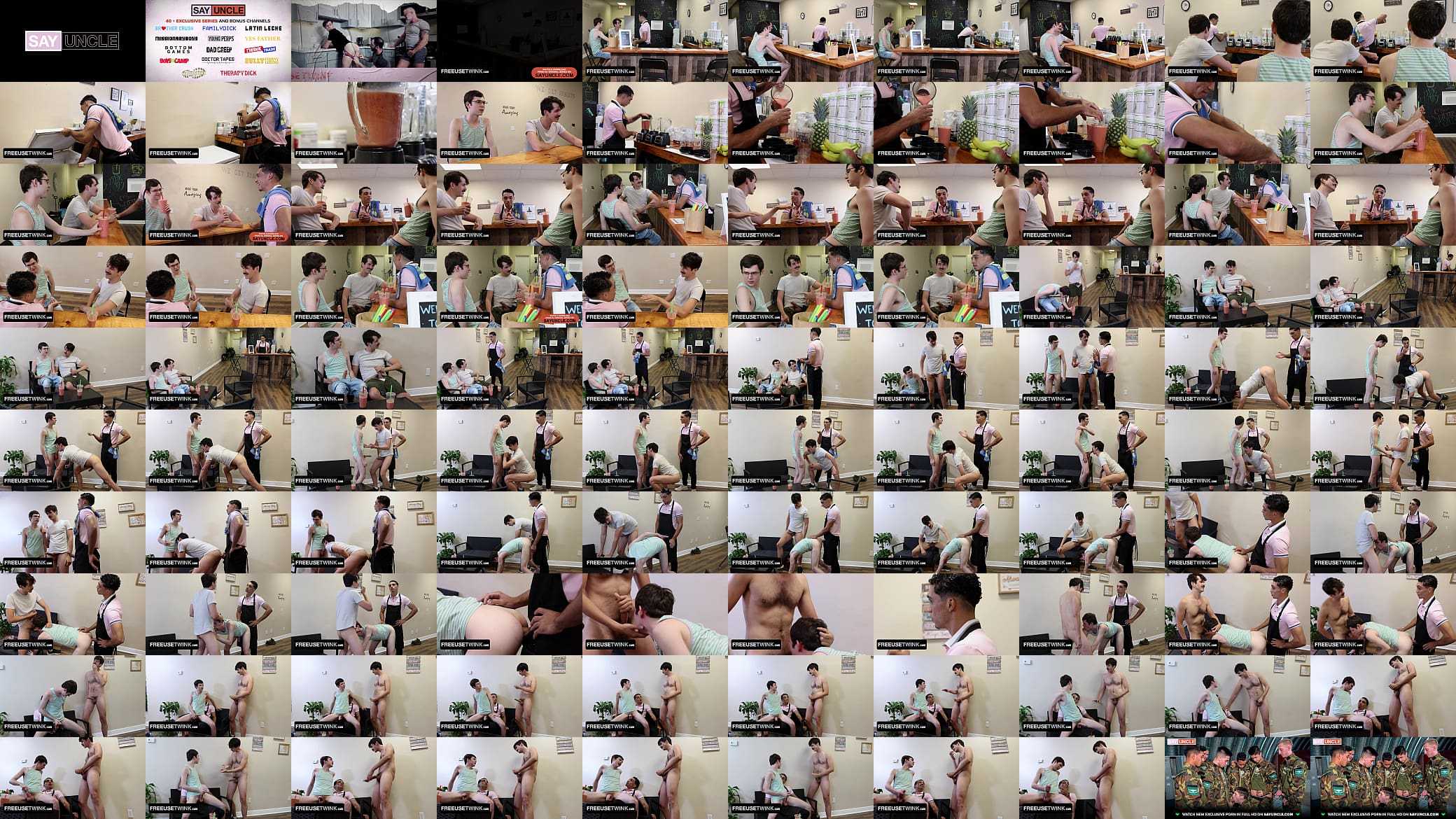 FreeUse Twink - New Exclusive Series by SayUncle - My Favorite Regulars 预览图
