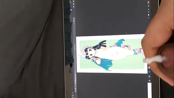 Young chi chi cum tribute