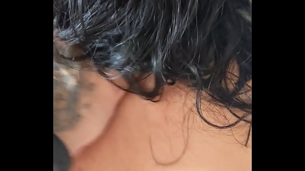 Cumming On His Dick With My Face Smashed In The Pillow