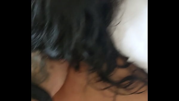 Cumming On His Dick With My Face Smashed In The Pillow