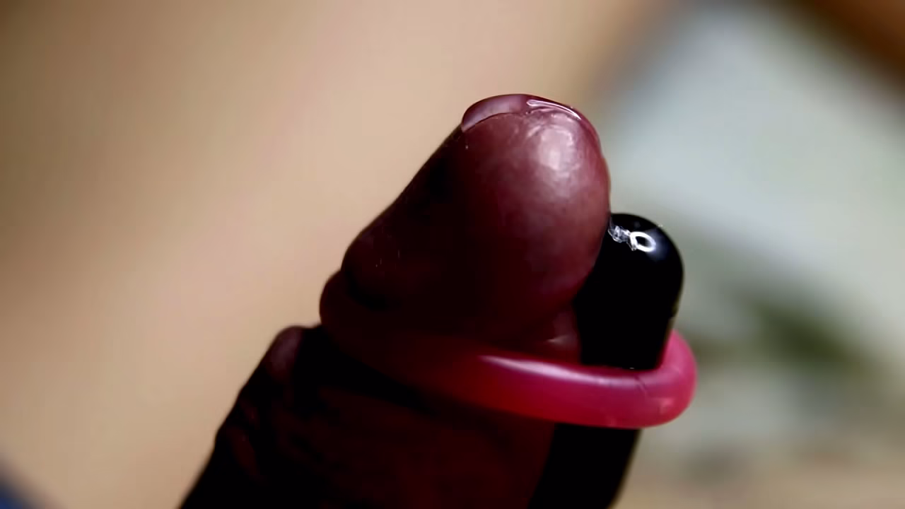 The penis is very tired from the vibrator and it needs to rest.