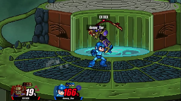 Le doy un putazo SSF2 peleando contra danny flor