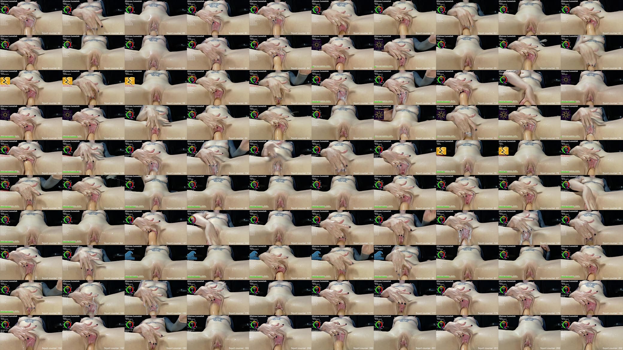 SUPER WET Pussy Fuck Machine Squirt Compilation with Nonstop Squirting 预览图
