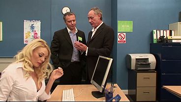 Stacey And Syren Wear Lingerie To Their Interviews And Get Fucked Hard