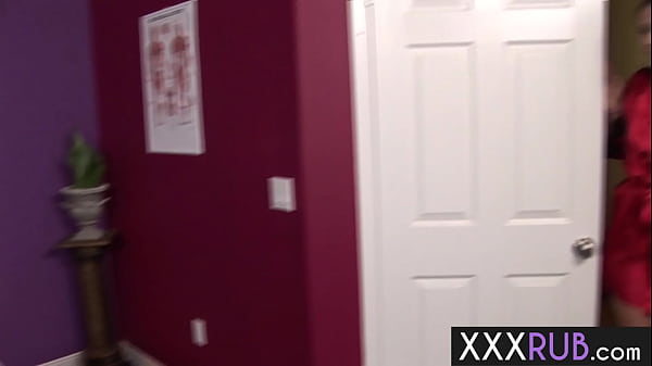 Horny brunette Erin Stone swallowed big dick after guy enjoyed massage