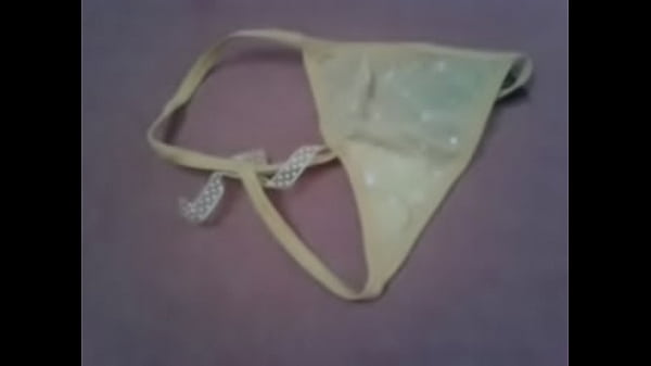 yellow thong