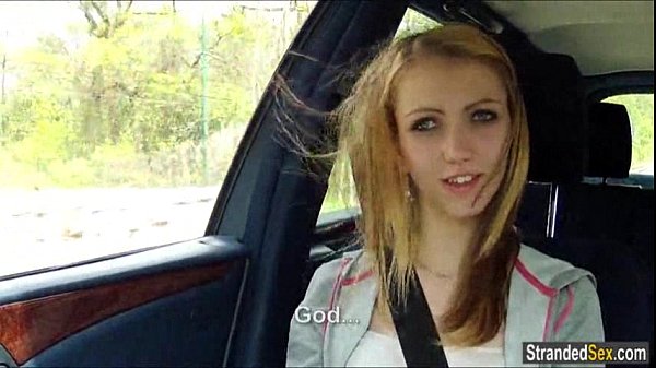 Teen Beatrix hitches a ride for big cock