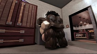 Alone With My Friend Aunt (Roblox porn)
