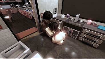 Alone With My Friend Aunt (Roblox porn)