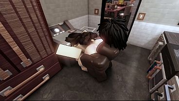 Alone With My Friend Aunt (Roblox porn)