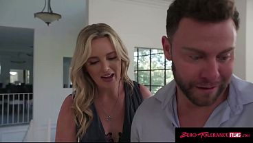 ZERO TOLERANCE FILMS - Inked Luna Legend Babysitter Thonged Ass Fucked by Couple Threesome