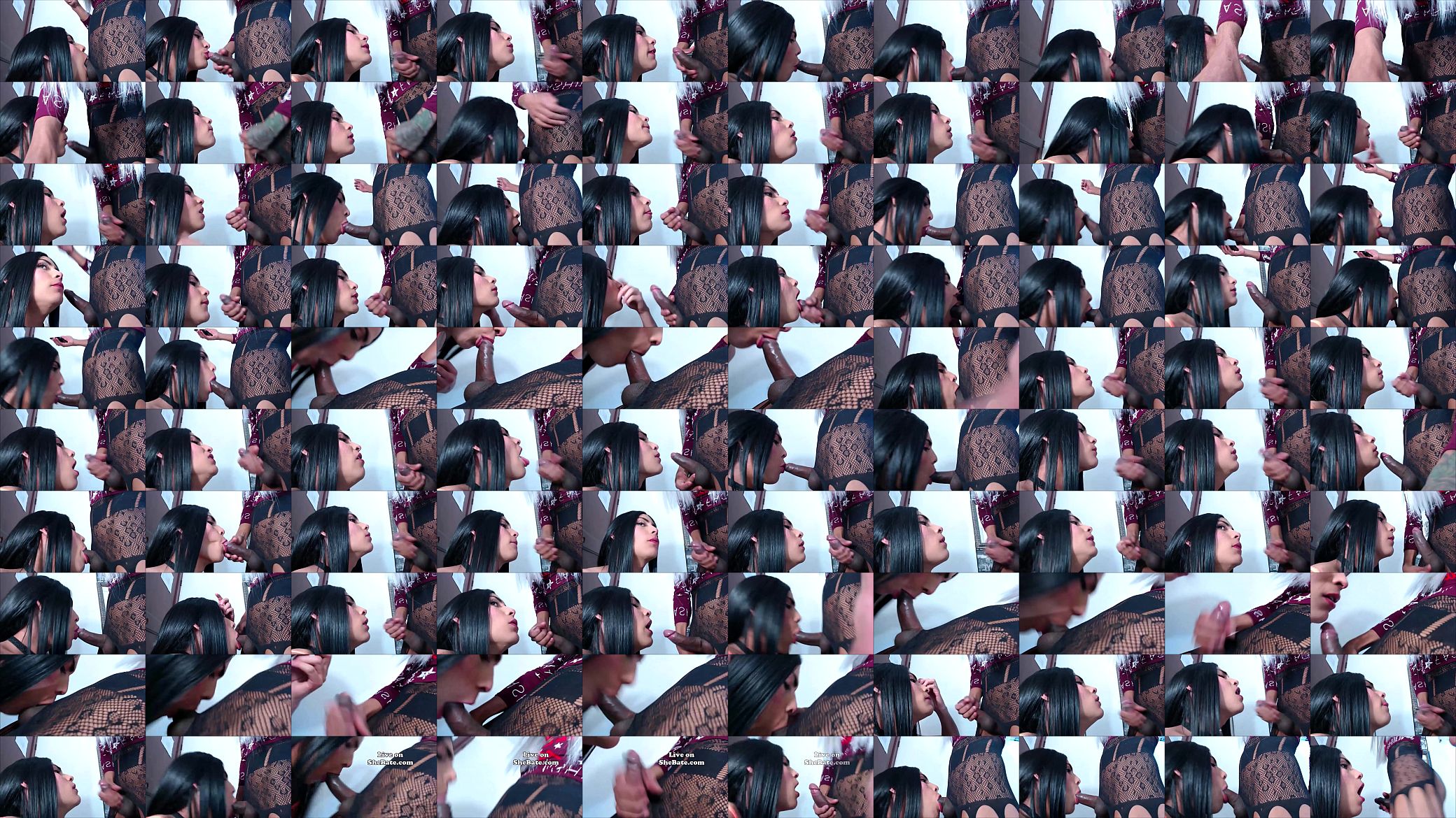 Shemale On Shemale - Intense Blowjob Skills 预览图