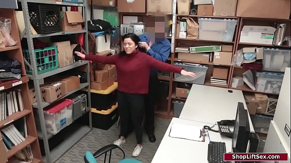 Busty 19yo asian facefucked by officer