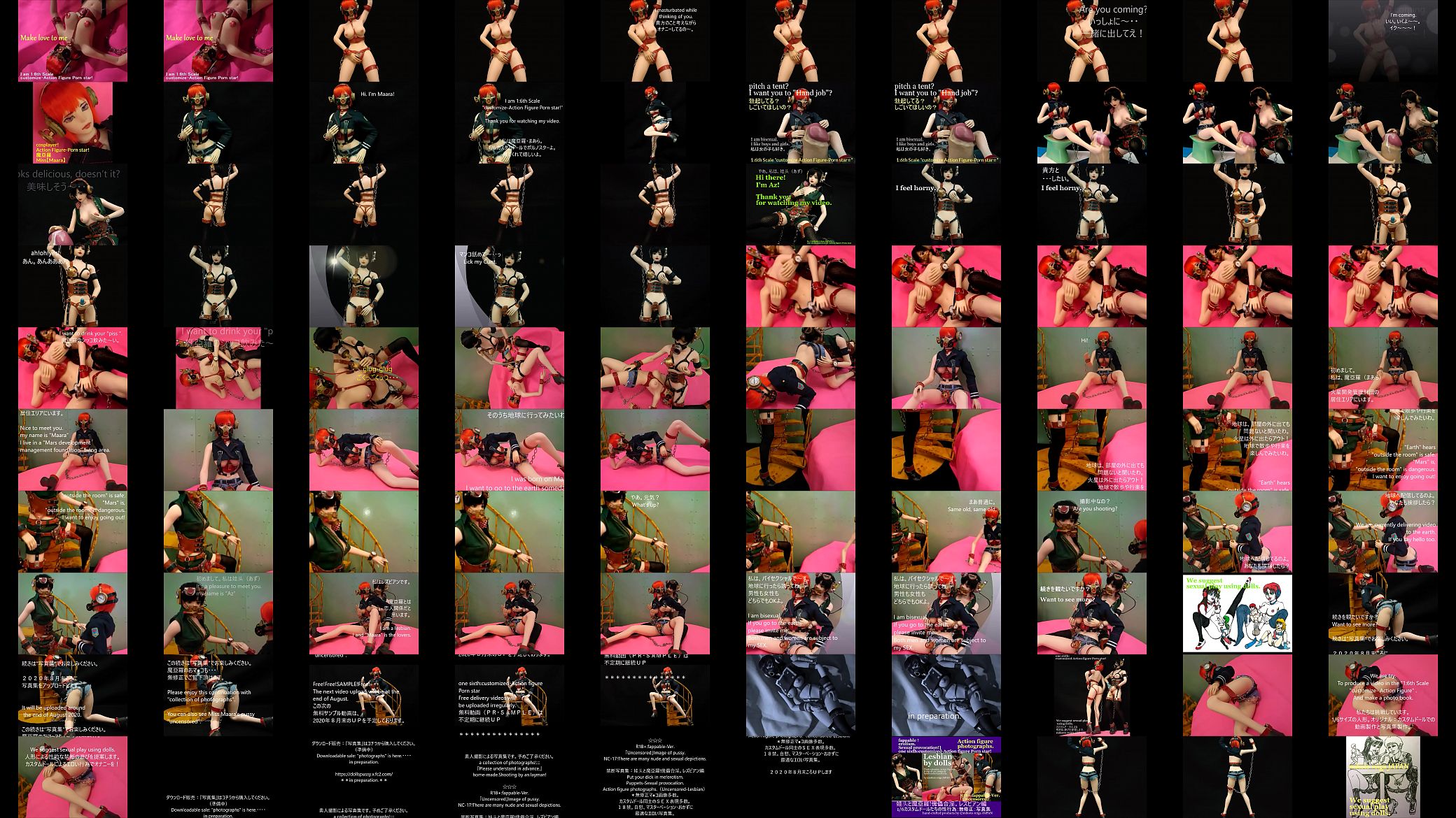 dance while masturbating!! try with &quot;customize-Action Figure&quot;  SAMPLE 预览图