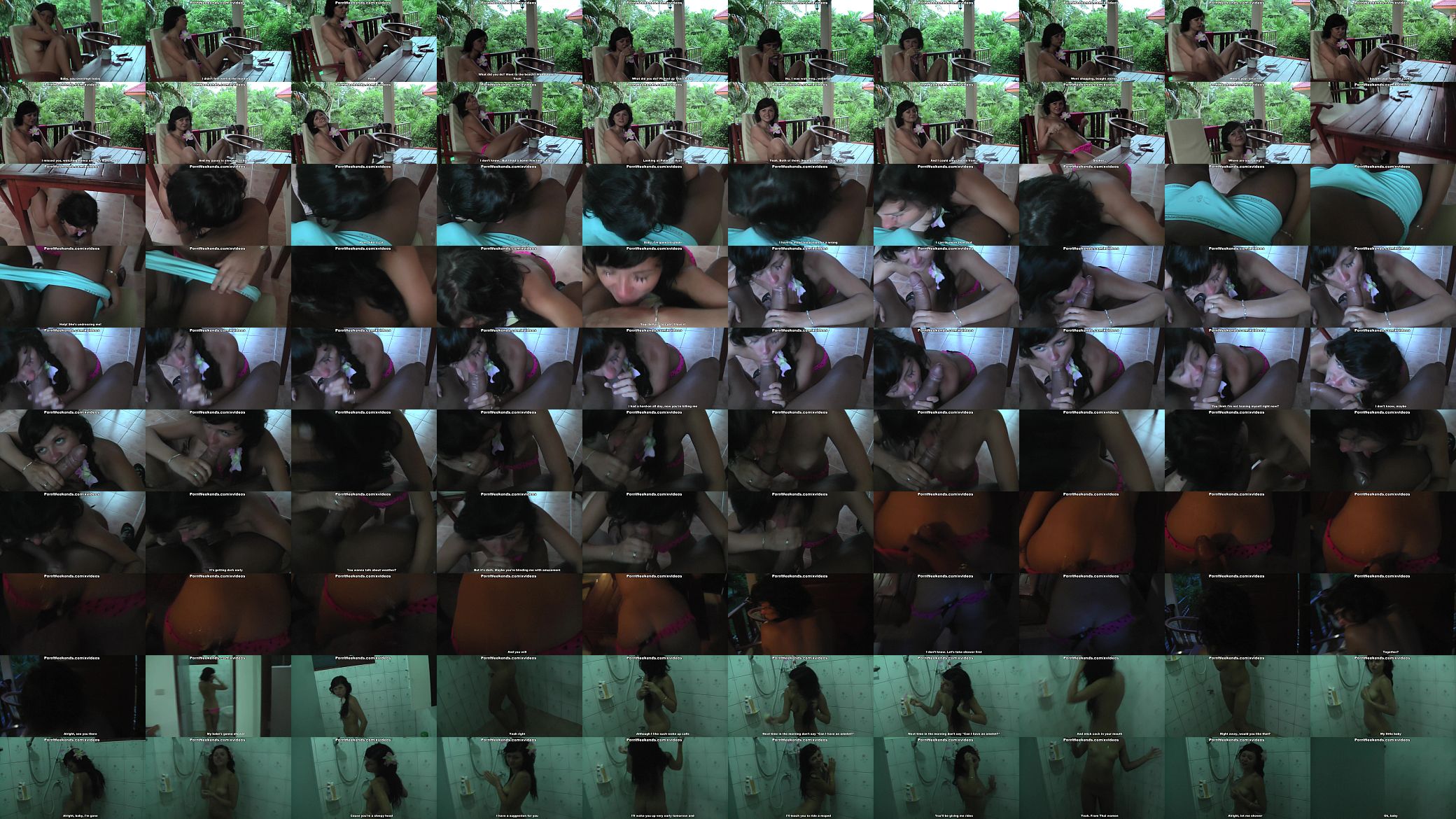 Blowjob on the veranda 预览图