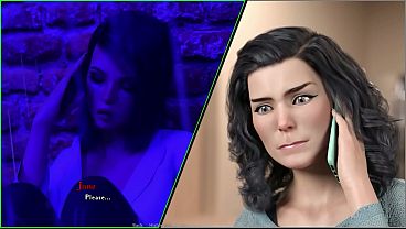 Futa Fucks Redhead Next Door MILF - Having a Hard Time #7 - 3D Dickgirl Game