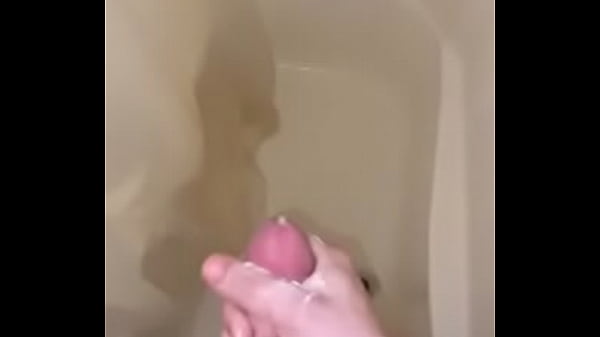 Grosse Bite Blanche Jouit Dans La Douche